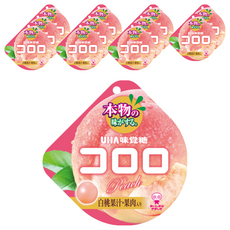 UHA 味覺糖 酷露露Q糖 水蜜桃口味, 40g, 12包