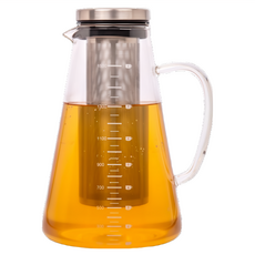 Royal Duke 多功能玻璃水壺，附濾網，1500ml，耐熱玻璃, 單色, 1個