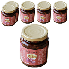 左邊口袋 紅蔥酥拌醬, 手工現炒, 無防腐劑, 新鮮食材, 240g, 6罐