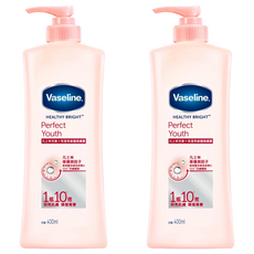 Vaseline 凡士林 10效合一果酸身體乳, 400ml, 2瓶