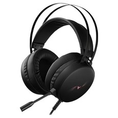 RAPOO 雷柏 RGB 7.1聲道電競耳機, 黑色, VH310