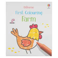 Usborne 小手著色書 農場 First Colouring Farm