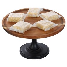 艾米購物 蛋糕盤, 黑底 有邊, 1個