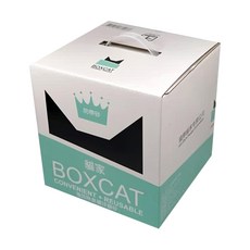 BOXCAT 國際貓家 強效除臭礦球貓砂 13L, 不易產生粉塵, 吸水效果好, 含日本單寧除臭精華配方, 10kg, 1盒, 除臭