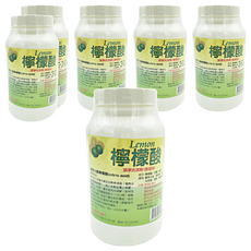 3皇 檸檬酸天然洗潔劑 深層洗淨 (除垢劑), 300g, 6罐