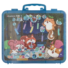 PENROTE 筆樂 柴語錄水洗彩色筆, 36色, 1盒