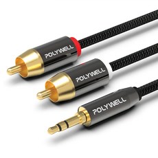 POLYWELL 寶利威爾 三極 影音線 3.5mm, PW15-W52-B023, 1條