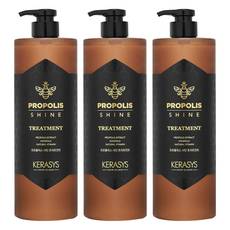 KERASYS 蜂膠活力光澤護髮素 1L, 3瓶