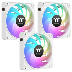 thermaltake 曜越 CT140 EX ARGB 正轉磁吸快接風扇 高效散熱, CL-F191-PL14SW-A, 白色, 3個