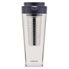 LocknLock 樂扣樂扣 不鏽鋼濾網冷水壺 BLU-CN-12, 透明色, 1.1L, 1個