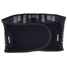 ZEAMO 日本透氣三重加壓支撐八字護腰帶 黑色 M(90 x 22cm) - 固定腰托/直腰/挺背/隱形, 1個