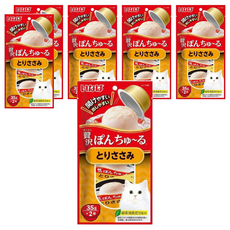 INABA 奢華果凍杯 TSC-45 Set, 雞肉, 70g, 6袋