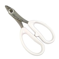 SilkY 鐵絲專用剪刀, 鐵絲專用溝槽設計, 高彈性握柄, 絕佳剪斷能力, 145mm, 1支