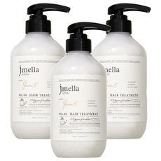 jmella 法式漫舞香水潤髮乳 NO.04 Queen 5 頭皮護理 多植物萃取 保濕精油, 500ml, 3瓶