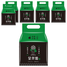 金拌麵 經典油蔥刀削麵, 手工日曬風乾，4包入, 520g, 6袋