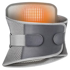 OMG 可調式自發熱護腰帶 S, 灰色
