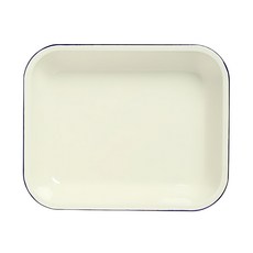 wiltshire 手工方形烤盤 2.5L 琺瑯材質不易沾黏 適合烤餅乾/烤雞烤魚/烤蔬菜等, 1個, 藍