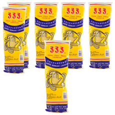 協興 橡膠手套Set 掌面顆粒粗糙 防滑效果佳 天然乳膠, 本色, 9.5 x 16吋, 6雙