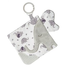 Mary Meyer 蜜兒 多功能固齒沙沙紙 刺激觸感與聽力 無毒材質 可安心啃咬, 單件, 大耳小飛象, 1個