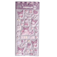 KUROMI 酷洛米 泡棉貼 SYBC70-7, 酷洛米晚安, 2張