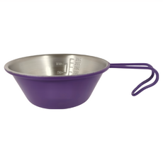 CAPTAIN STAG 鹿牌 PEARL 不鏽鋼刻度深形彩杯 (紫色) 320ml, 1個