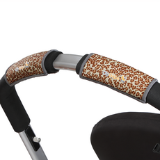 Choopie 手把套 單把手款，超細纖維/合成橡膠材質，一組2入, 棕色豹紋, 1個