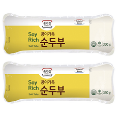 JONGGA 宗家府 火鍋專用嫩豆腐 獨特包裝更方便, 350g, 2包