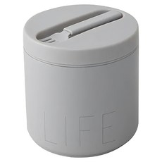 DESIGN LETTERS 不鏽鋼保溫餐盒 520ml - 淺灰色, 1個