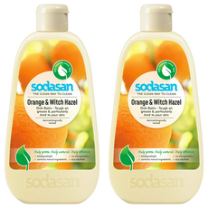 sodasan 蘇達桑 柑橘洗碗精，500ml，有效溶解油漬，德國進口, 2瓶