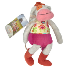 Ebulobo 開心農場音樂鈴 0歲以上, 牛 多色, 1個