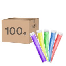 一次性冰棒套 - 100入, 顏色隨機, 1組