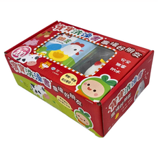 世一 寶寶洗澡書：農場好朋友，安全無毒防水, 寶寶認知洗澡書, 世一文化