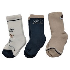 加厚發熱兒童毛圈襪 3件組