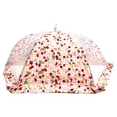 桌罩 CRF0065 櫻桃花 65 x 23cm 食物防塵罩, 1個