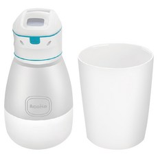 AcoMo PS III USB充電防潑水 90秒殺菌可攜式消毒器 大小底座變換 強力紫外線搭配臭氧消毒, PS3-B, 藍色