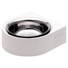 SPUTNIK 寵物防蟻碗, 白色, 1個