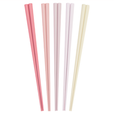 GOZENBO 御膳坊 美型筷 5雙, 筷子, 莫蘭迪, 1組