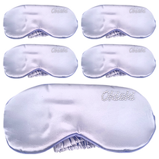 Okioki 玻尿酸眼罩, 65%再生纖維 35%棉, 紫色, 21.0 x 9.0 cm, 1個, 5個