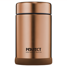 PERFECT 理想 品味316真空食物罐, 玫瑰金, 500ml, 1個