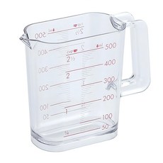 FREIZ 和平 量杯 日本製 GC-261 500ml 透明耐熱, 1個