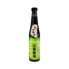 味榮 有機豆麥醬油, 420ml, 1瓶