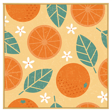 Boluo 菠蘿選畫所 橙香洋溢, 木色