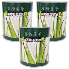 TROjAN 傳佳 蜜糖蘆薈 糖漿蘆薈, 3.1kg, 3罐