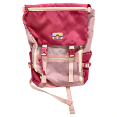 zoyzoii 茁伊 自然奇遇系戶外兒童背包 B72, 輕量級, 超大容量, 250 × 110 × 340mm, 花瓣粉色