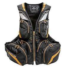 HEARTY RISE 哈帝來斯 磯釣救生衣 HF-9002, 2XL, 黑色