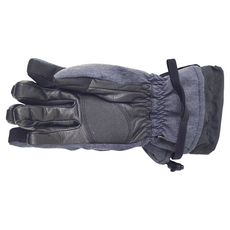 WELL FIT 威飛客 男款防水滑雪手套 五指 - GOFUN Gowell, L, 丹寧藍, 1雙