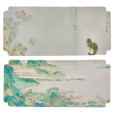 茶巾大號二入組, 布料雙面絨，尺寸45*20CM, T25, 1組