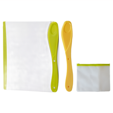 kidsme 折疊砧板組 附刀, 1組, 折疊砧板 + 刀 + 收納袋