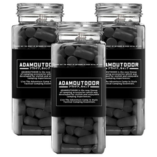 ADAMOUTDOOR 彈型拋棄式隔音耳塞 120顆 NRR31分貝 SNR38分貝, 3罐