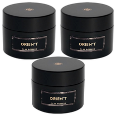 Orien't Clay Pomade 髮泥，定型持久不扁塌，全天乾爽不黏膩, 65ml, 3罐